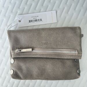 Hammitt VIP Small / Pewter with brushed silver hardware